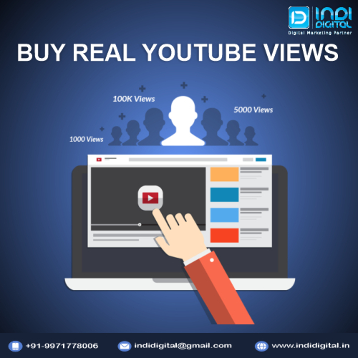 How To Buy Real YouTube Views In India