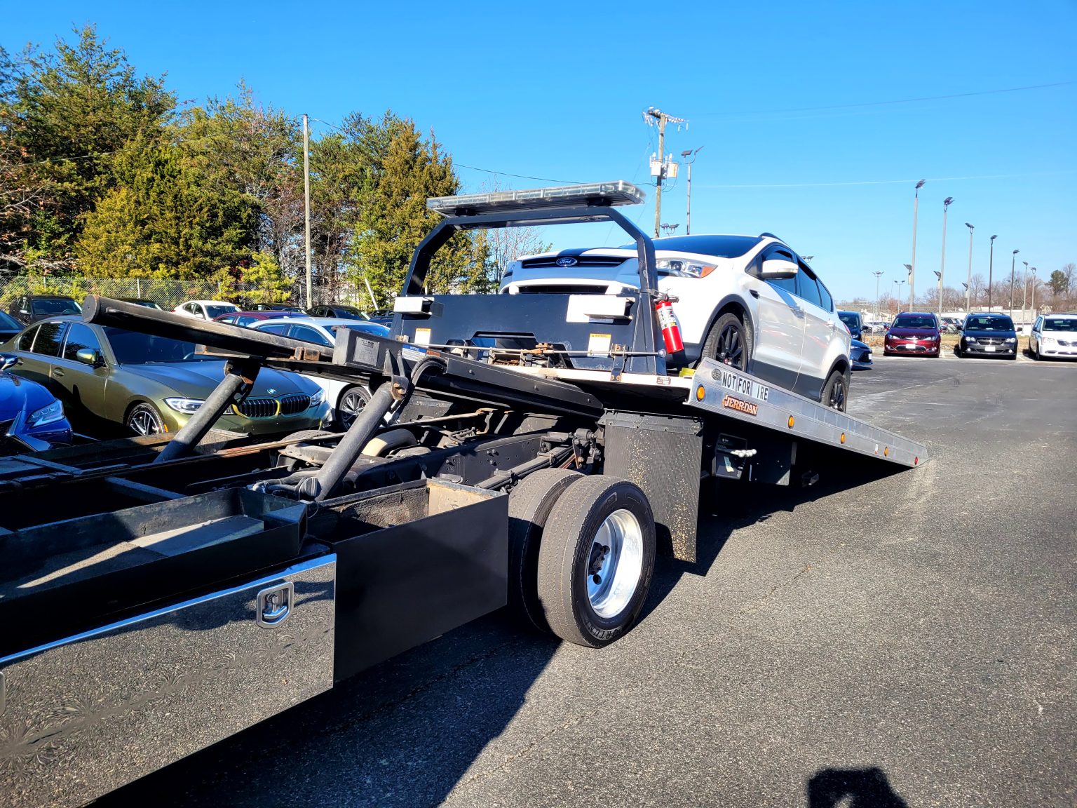 My Tow Truck Adventure Heading to Virginia